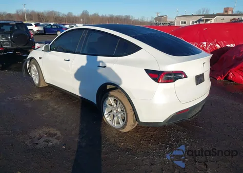 2022 Tesla Model Y Long Range Dual Motor All-Wheel Drive from USA, damaged, VIN 7SAYGDEE0NF393780